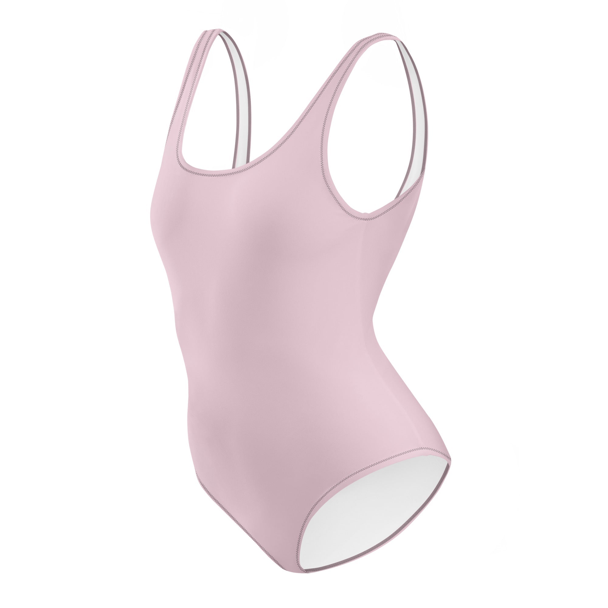 Pink Lace One - Piece Swimsuit Black DFOne - Piece SwimsuitProduct mockup3016675_9014