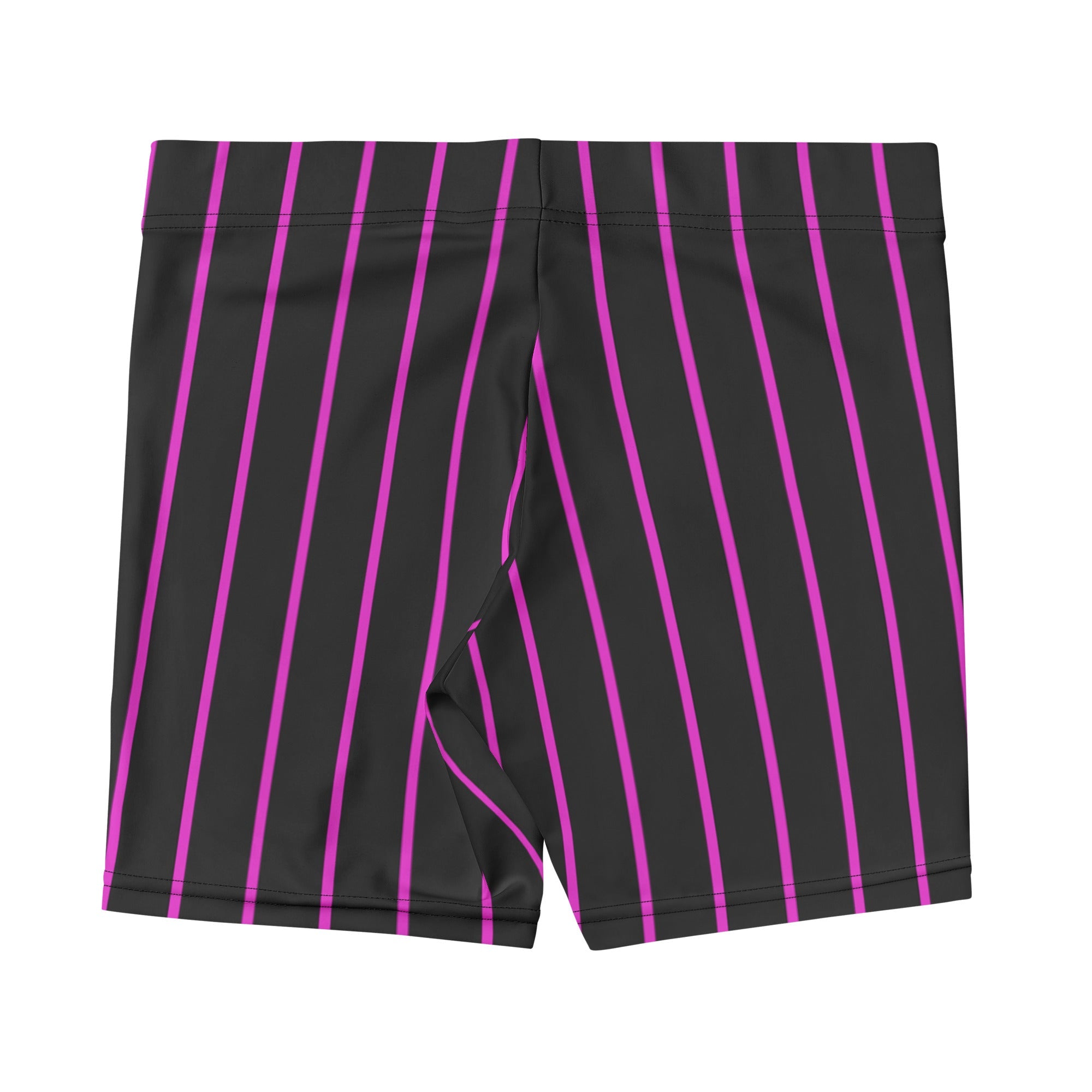 Pink Noir Pinstripe Gym ShortsWomen's Gym ShortsProduct mockup3291374_9296