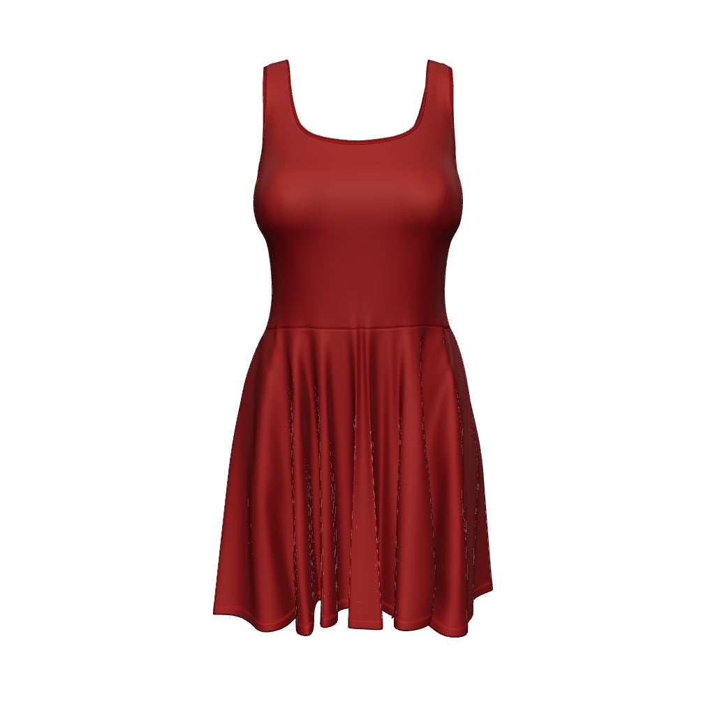 Sangria Skater Dress