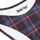 Purple - Pink Plaid Eco Bandeau BikiniEco Bandeau Bikini SetsProduct mockup4715138_22671