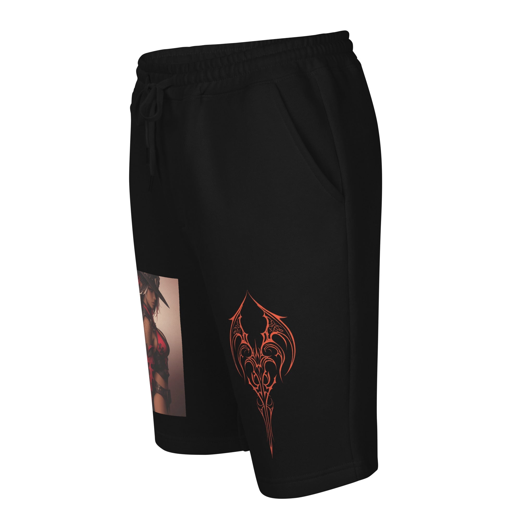 Saryn Vexaria Men's Fleece ShortsMen's Fleece ShortsProduct mockup5821272_12444