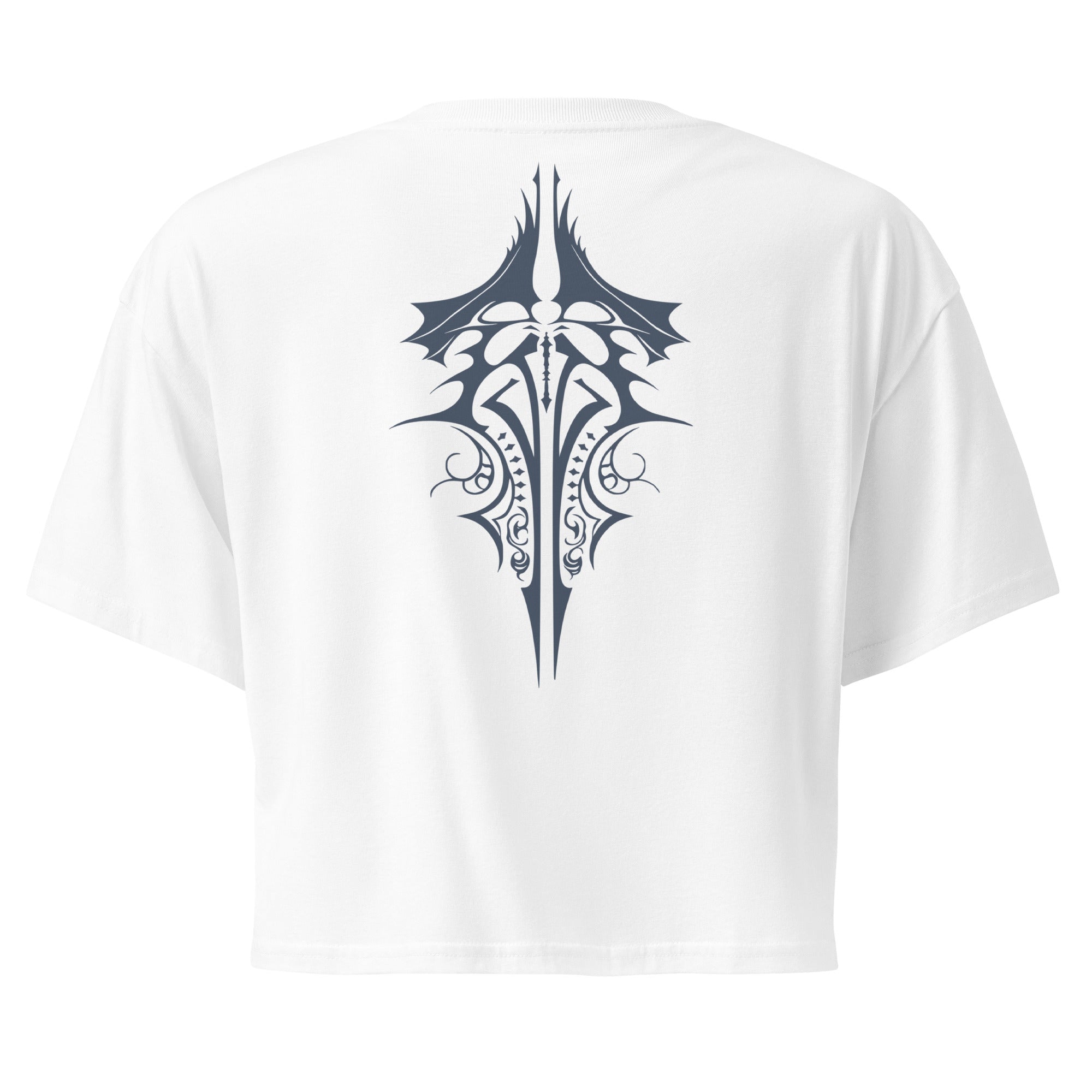 The Arcane Rose Women’s White Crop TopCrop Top TeeProduct mockup1678436_16119