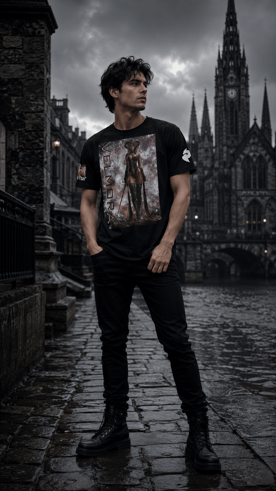 Velmora Premium Black T-shirtT-SHIRTVelmora Premium Black T-shirt3588858_18772