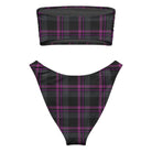 Velvet Riot Plaid Eco Bandeau BikiniEco Bandeau Bikini SetsProduct mockup6362758_22671