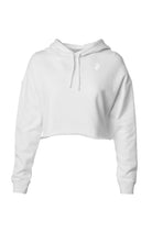 White Lightweight Crop HoodieWomen's Crop HoodiesAPQ - 4758023S5A1