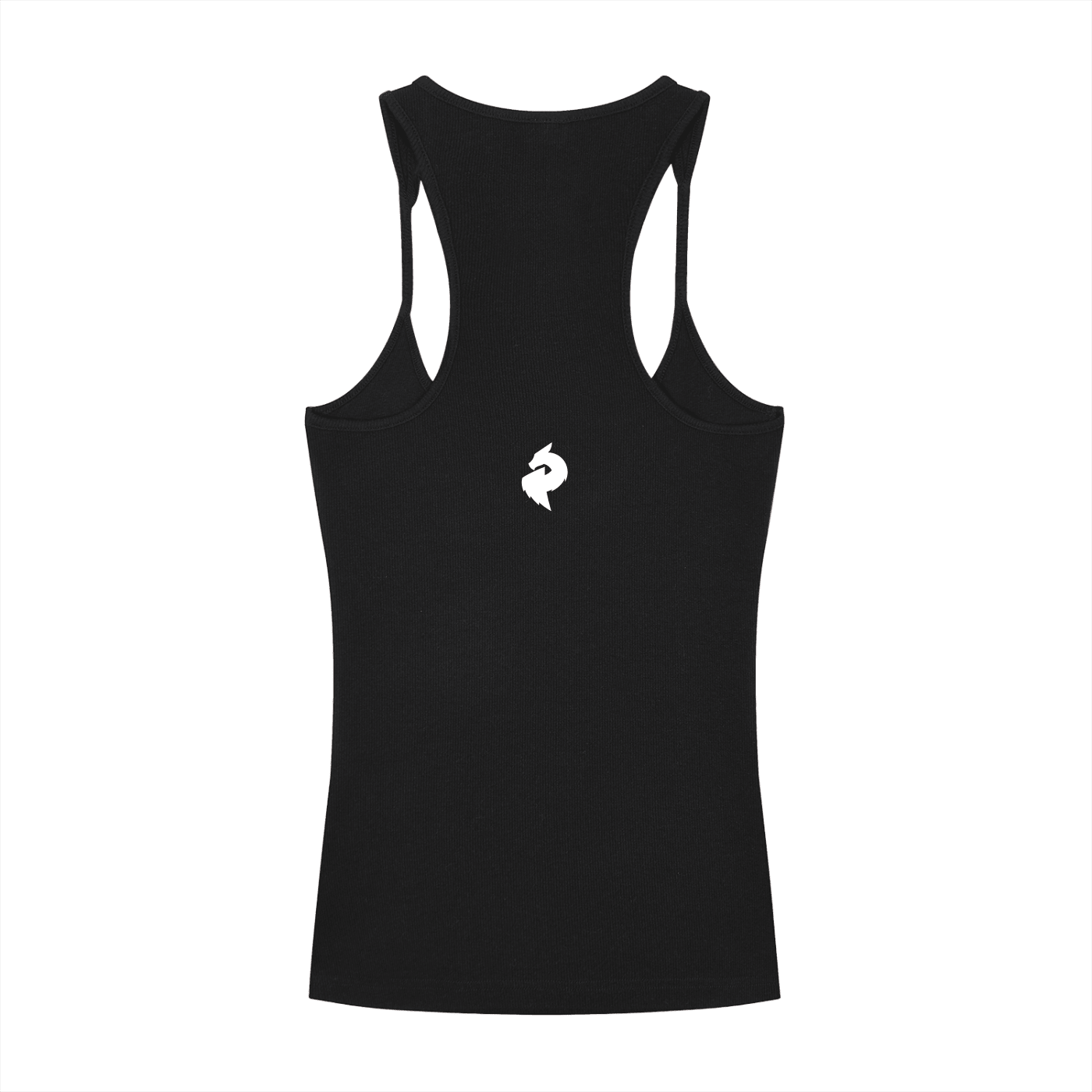 Women's Black Slim Fit Ribbed Racerback Tank TopSlim Fit Ribbed Racerback Tank TopWomen's Black Slim Fit Ribbed Racerback Tank Top260419PODAC3810001