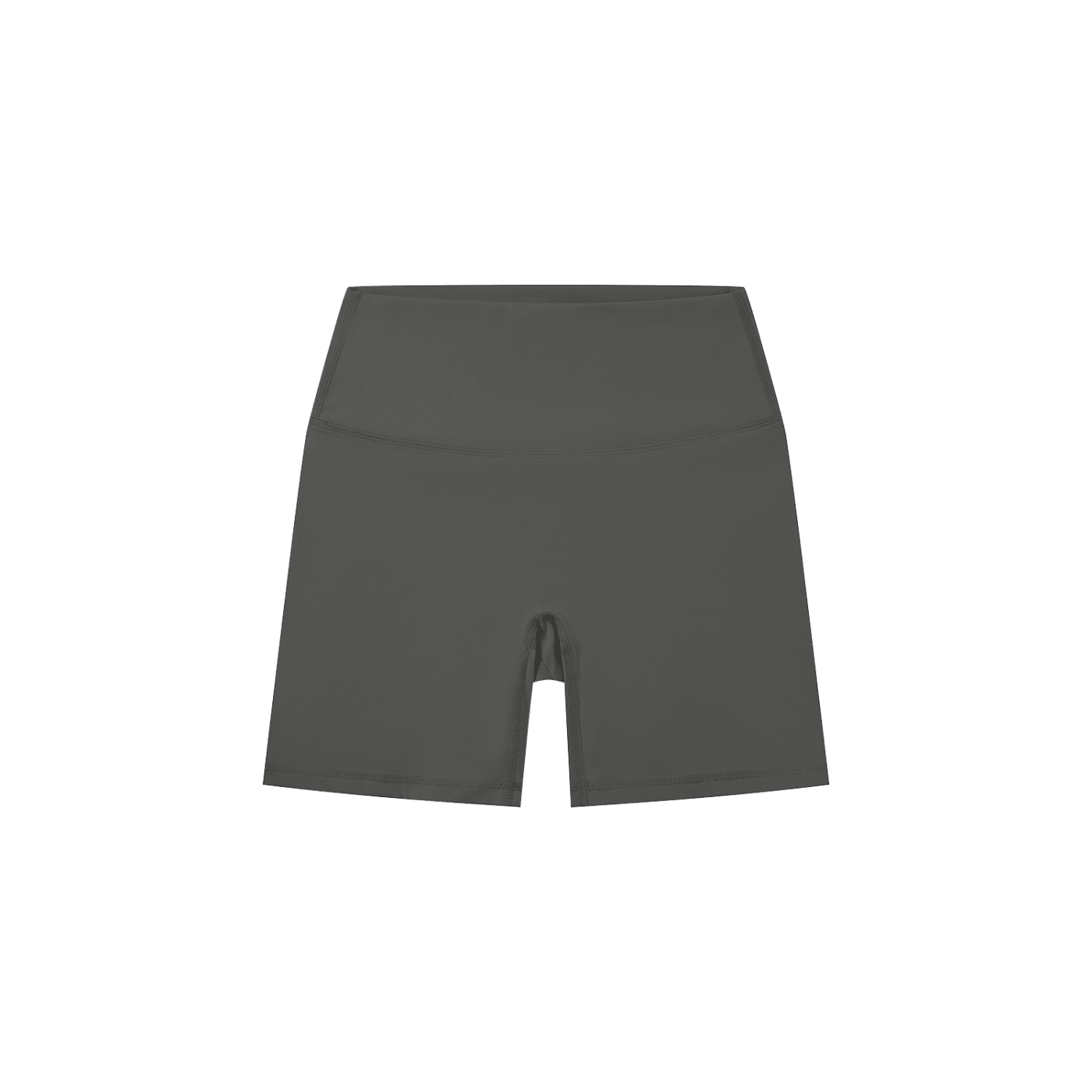 Women's Dark Gray High - Waisted Biker ShortsHigh - Waisted Biker ShortsWomen's Dark Gray High - Waisted Biker Shorts260508PODBJ0986001