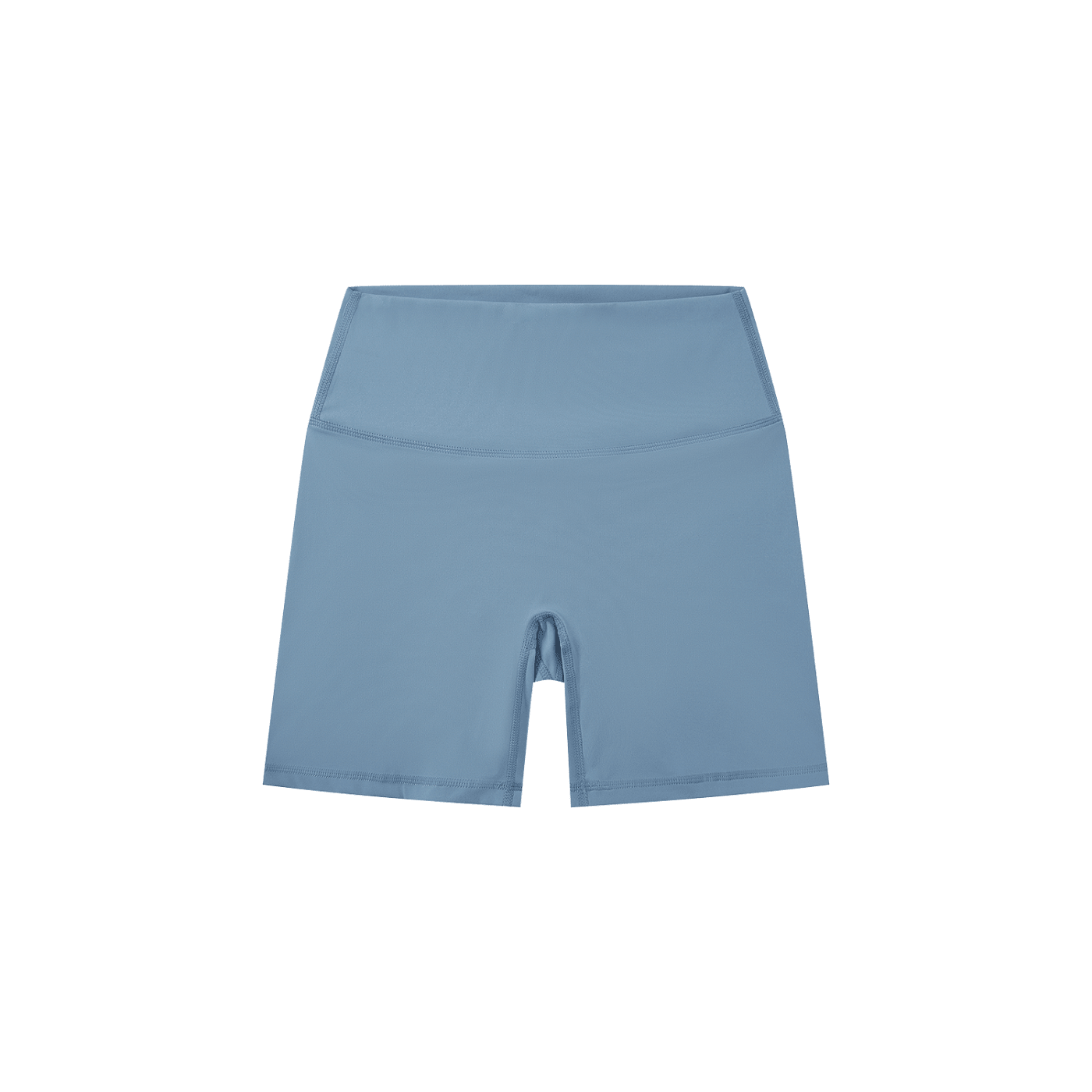 Women's Gray Blue High - Waisted Biker ShortsHigh - Waisted Biker ShortsWomen's Gray Blue High - Waisted Biker Shorts260508PODBJ1021001