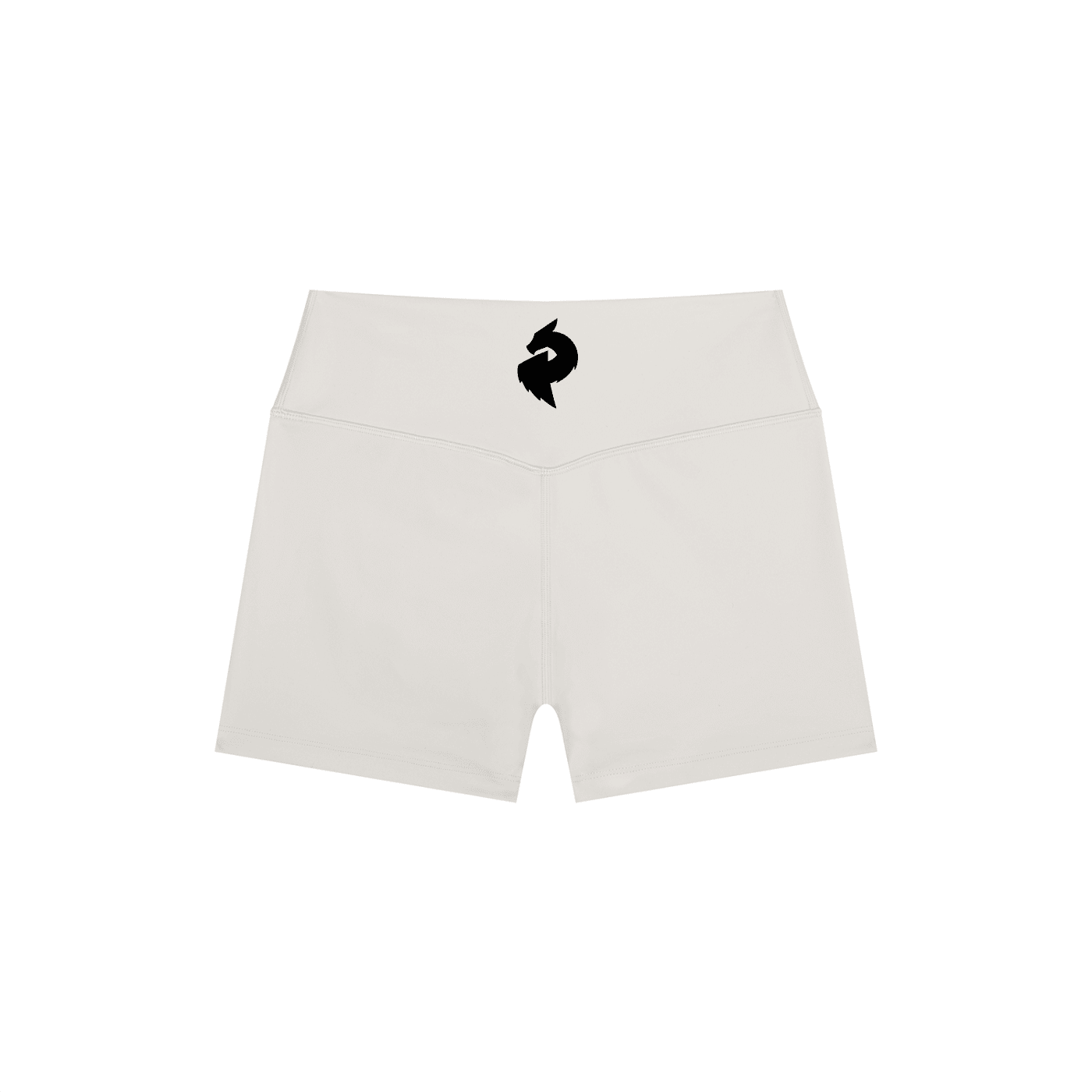 Women’s Light Gray High Rise Yoga ShortsHigh Rise Yoga ShortsWomen’s Light Gray High Rise Yoga Shorts260531PODBK2778001