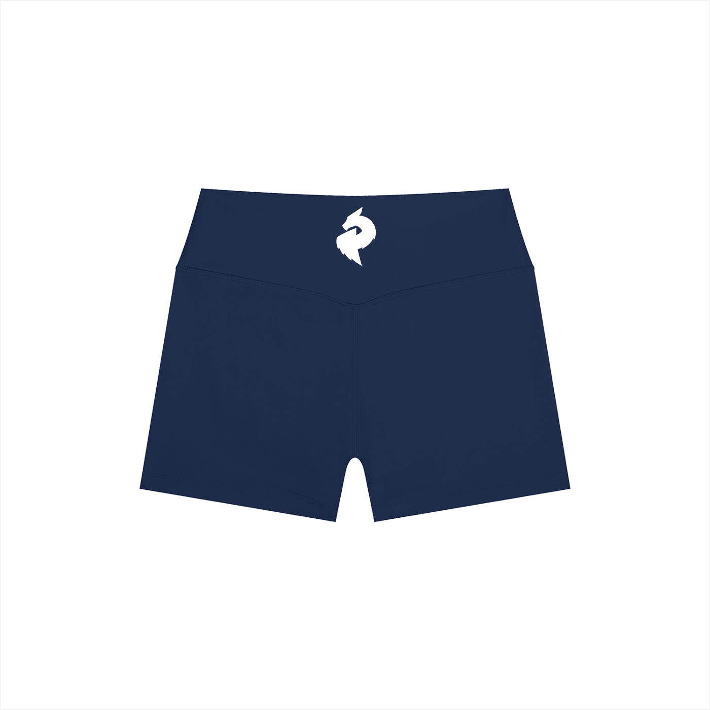 Women’s Navy Blue High Rise Yoga ShortsHigh Rise Yoga ShortsWomen’s Navy Blue High Rise Yoga Shorts260531PODBK2908001