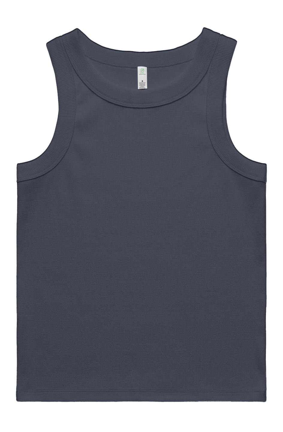 Women's Navy Organic Rib TankWomen's Tank TopsWomen's Navy Organic Rib TankAPQ - 5157072S5A0