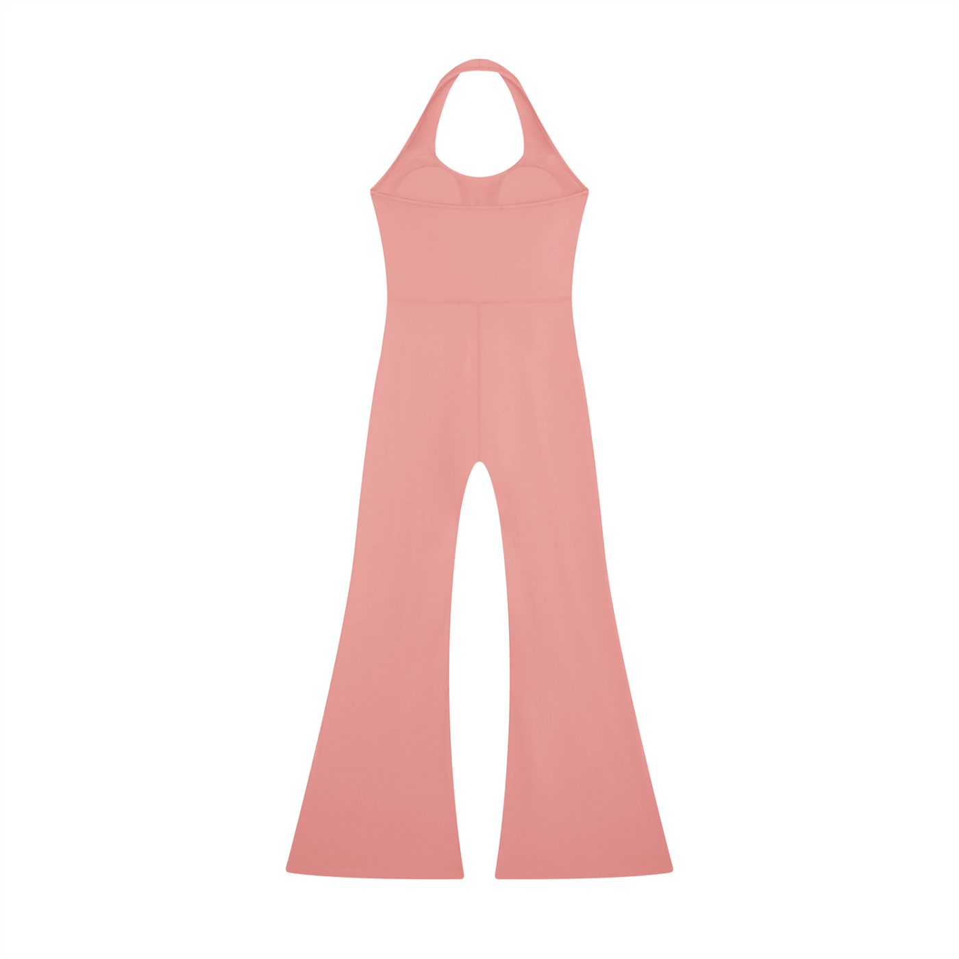 Women’s Pink Halter Flared JumpsuitHalter Flared JumpsuitWomen’s Pink Halter Flared Jumpsuit260607PODAG1812001