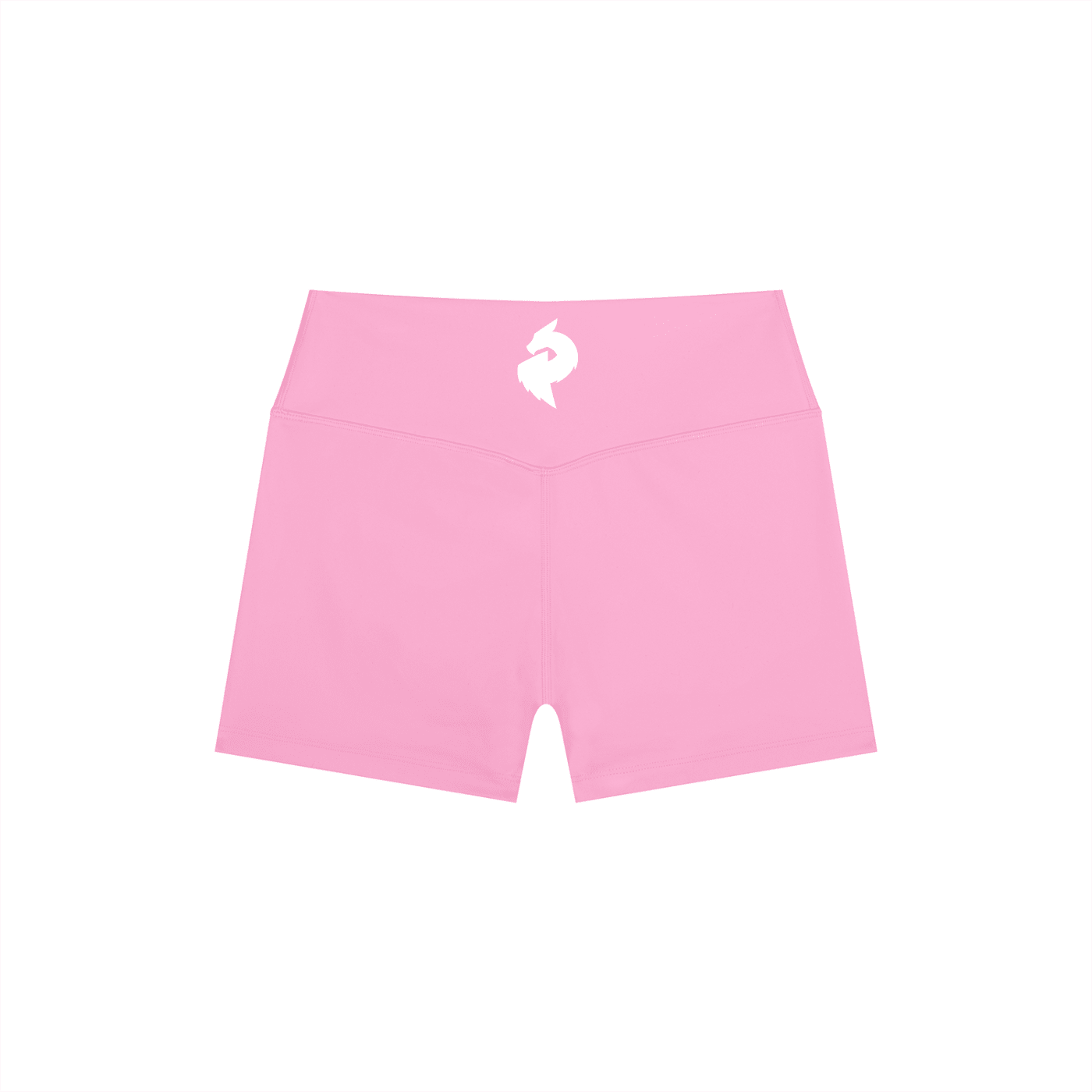 Women’s Pink High Rise Yoga ShortsHigh Rise Yoga ShortsWomen’s Pink High Rise Yoga Shorts260531PODBK2879001
