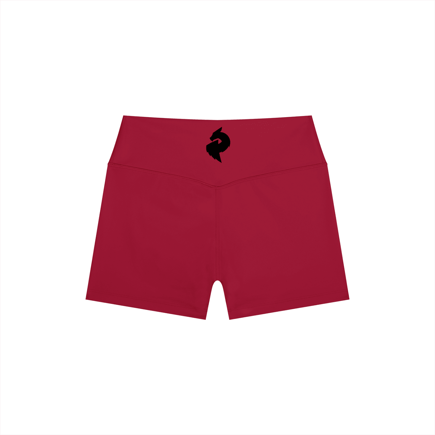 Women’s Red High Rise Yoga ShortsHigh Rise Yoga ShortsWomen’s Red High Rise Yoga Shorts260531PODBK2896001