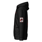 Crimson Drake - Dragon Foxx™ Men's Black HoodieMen's Hoodie1098017_10779