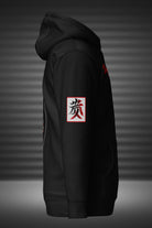 Crimson Drake - Dragon Foxx™ Men's Black HoodieMen's Hoodie1098017_10779