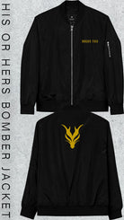 Dragon Foxx™ Black Premium Recycled Bomber JacketPremium Recycled Bomber Jacket5505518_13544