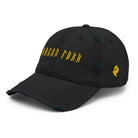 Dragon Foxx™ Black/Yellow Distressed Dad HatDistressed Dad Hat3304472_10990
