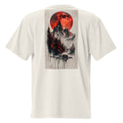 Dragon Foxx™ - Eclipse Isle - Men's Bone Oversized Faded T-ShirtMen's T-Shirts7344420_17570