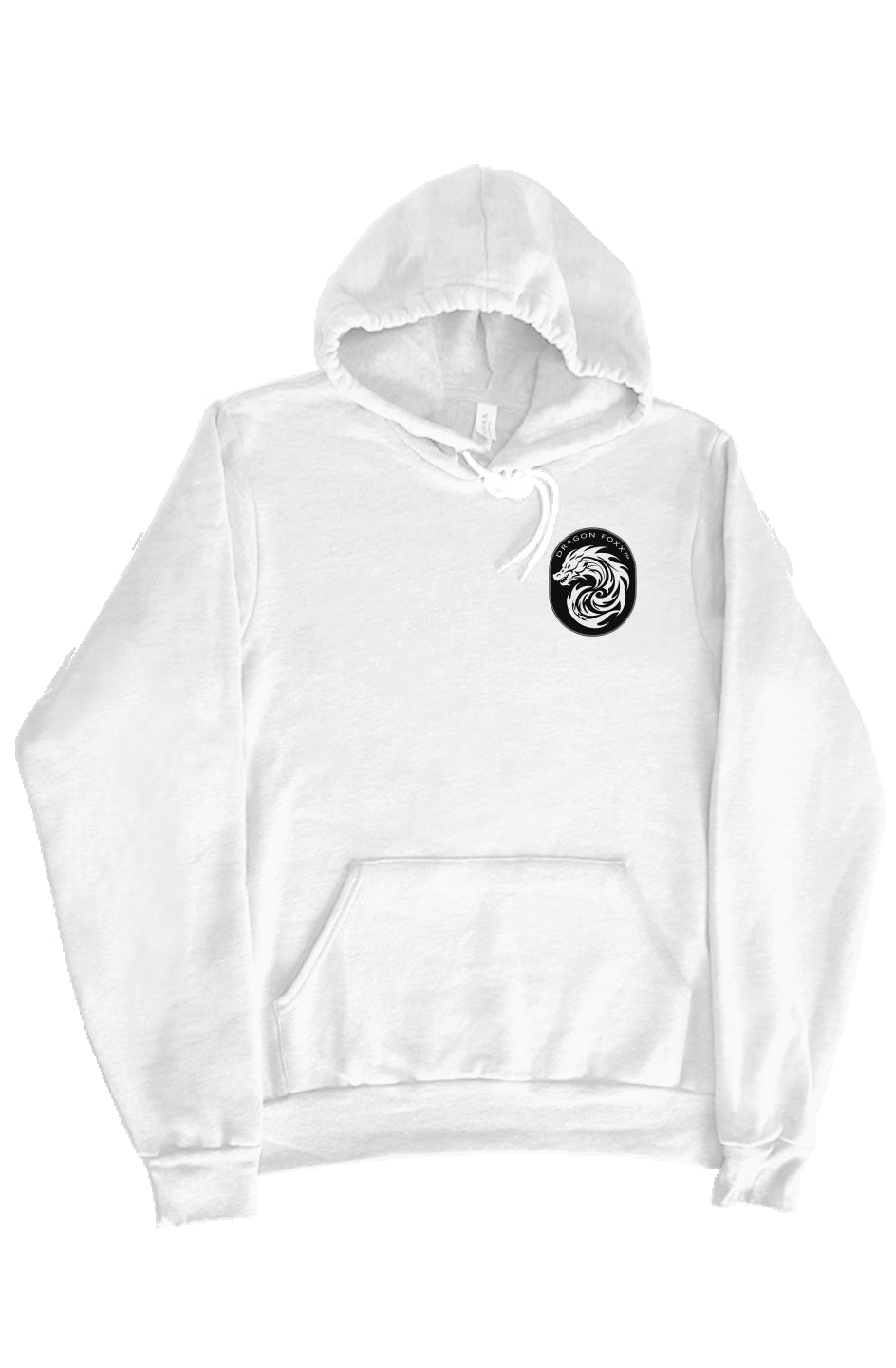 Dragon Foxx™ Tribal Dragon White Pullover HoodieDragon Foxx™ HoodieDragon Foxx™ Tribal Dragon White Pullover HoodieAPQ - 4405495S5A1