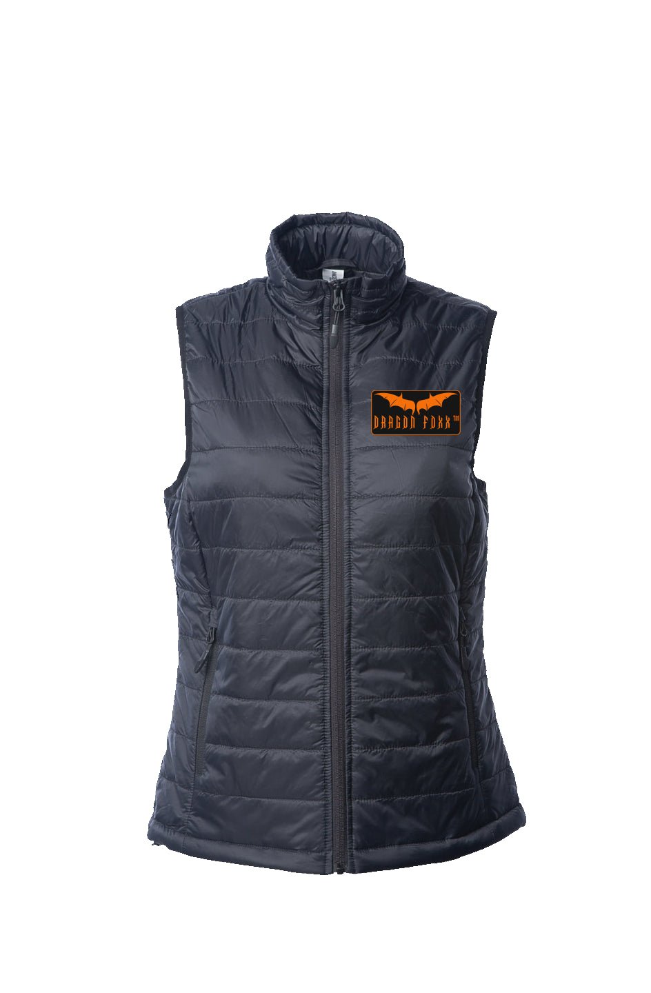 Dragon Foxx™ Women's Black Puffer VestWomen's Puffer VestDragon Foxx™ Womens Black Puffer VestAPQ - 4434309S5A1
