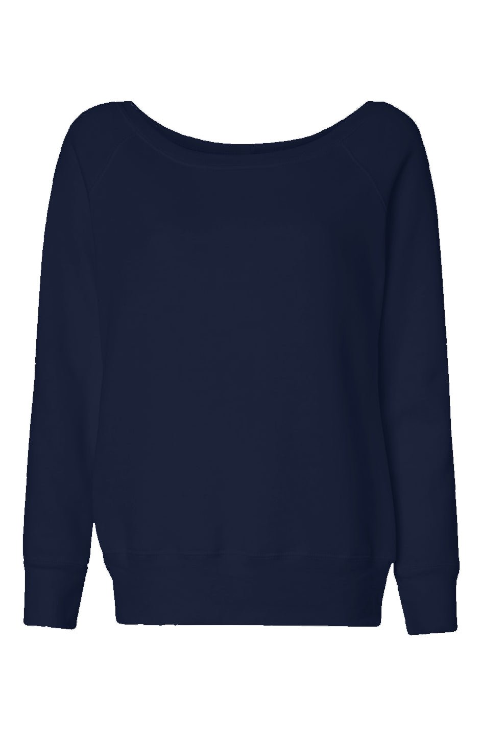 Women's Navy Wide Neck SweatshirtWomen's SweatshirtsDragon Foxx™ Women's Navy Wide Neck SweatshirtAPQ - 4487544S6A0