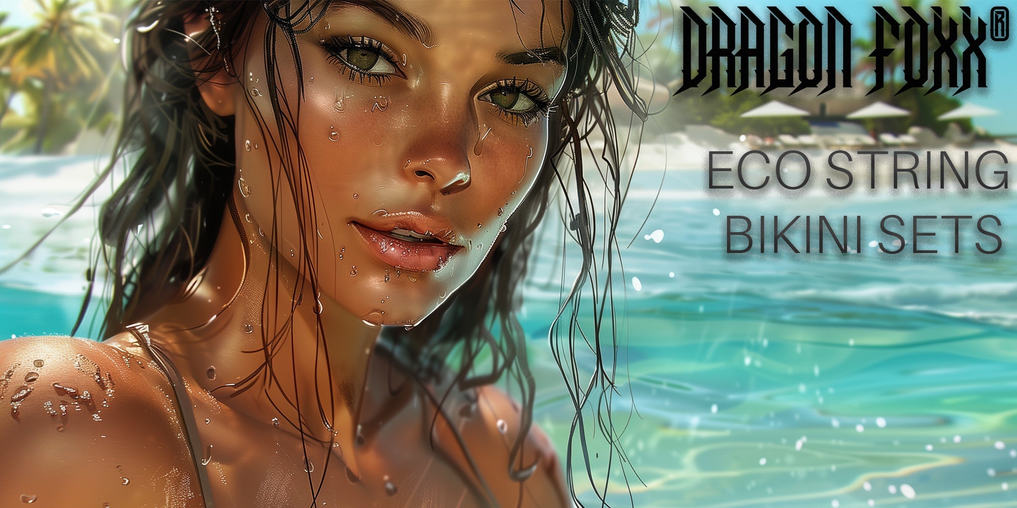 Dragon Foxx® Women's Eco String Bikini Sets - Dragon Foxx®