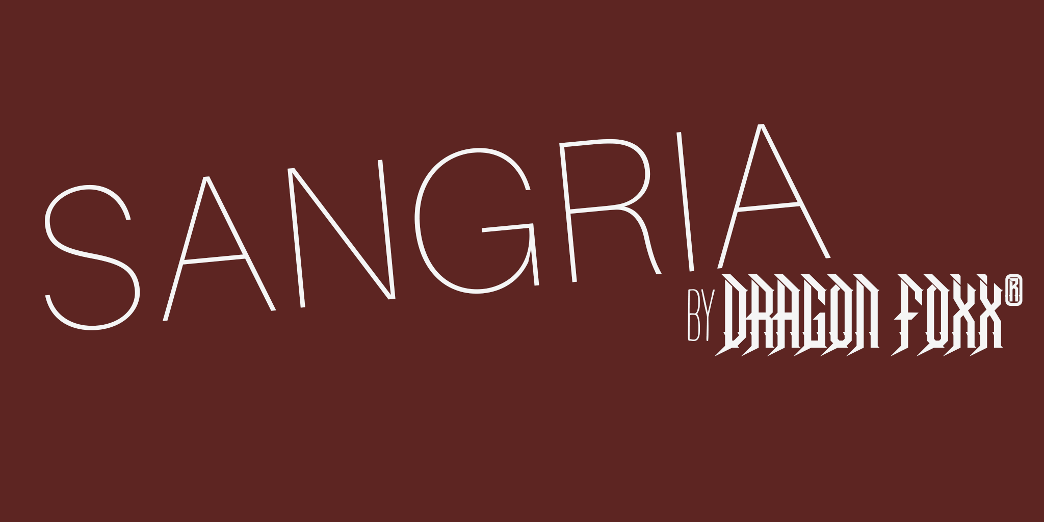 The Sangria Color Collection - DRAGON FOXX™