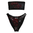 A Vow Written in Petals Eco Bandeau BikiniEco Bandeau Bikini SetsProduct mockup9795200_22671