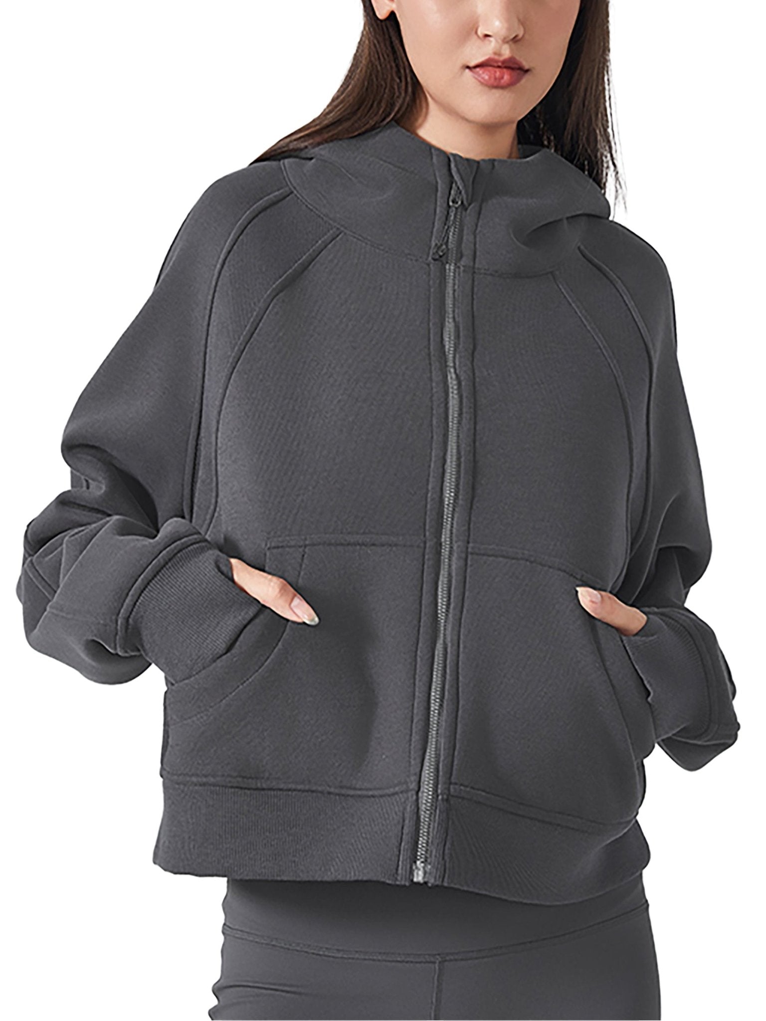 Aeltherion Women's Cropped Zip - Through HoodieWomen's Cropped Zip - Through HoodieAeltherion Women's Cropped Zip - Through Hoodie250816PODUB1381019