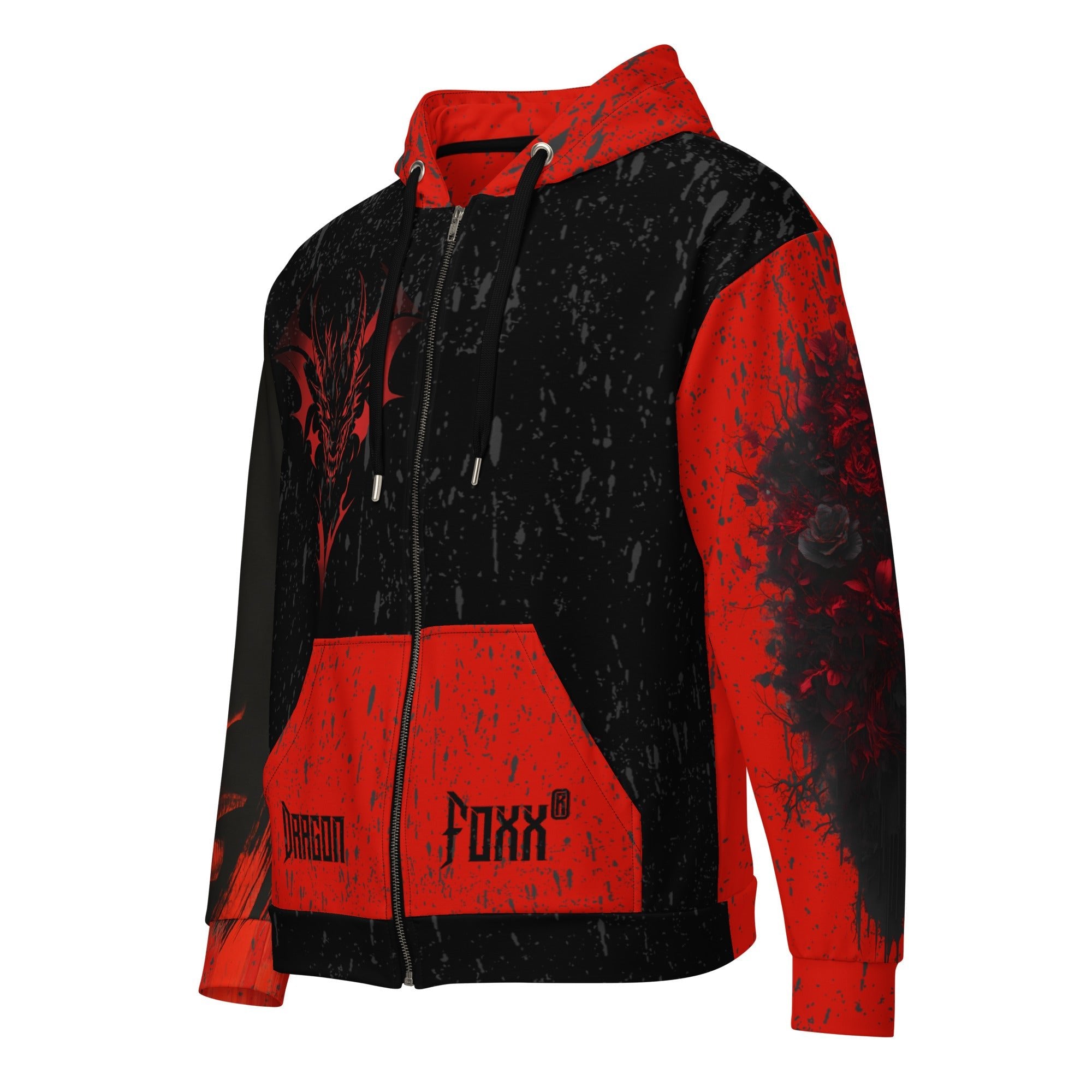 Eco Unisex Zip Hoodie – DRAGON FOXX™