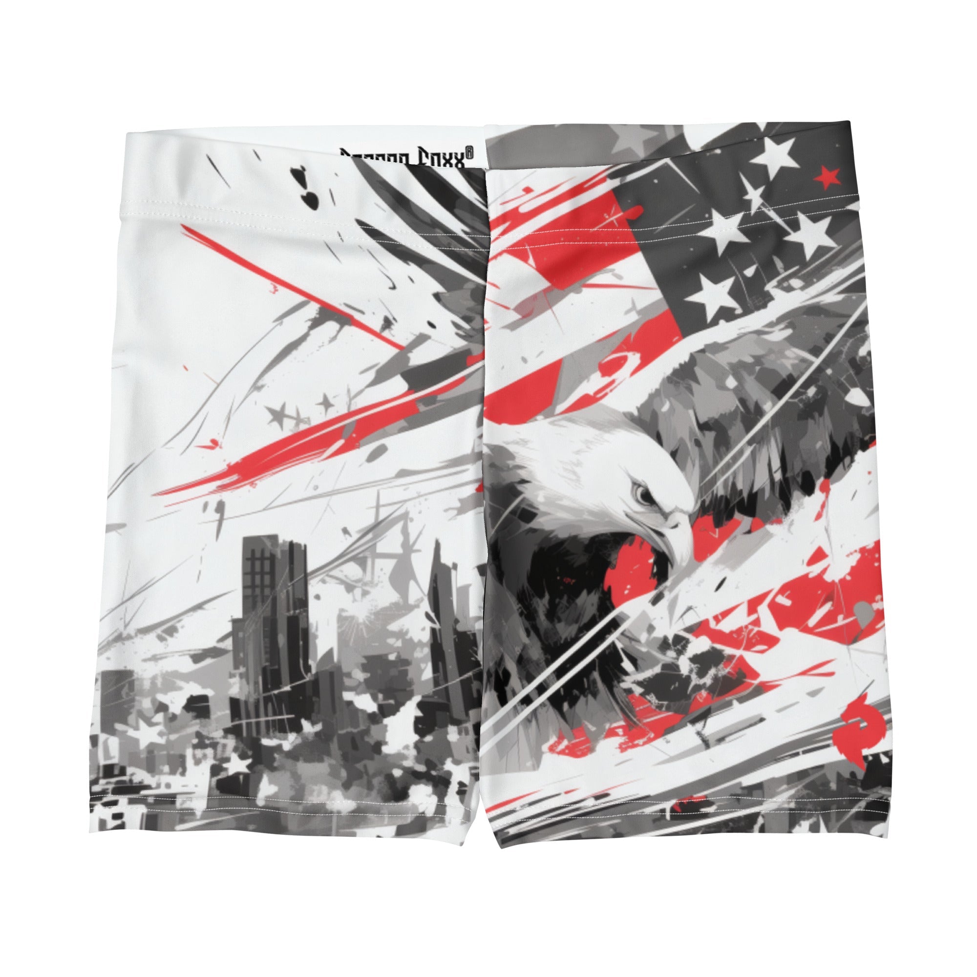 American Grit & Glory Women’s Gym ShortsWomen's Gym ShortsProduct mockup1151159_9296