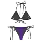 Amethyst Noire Pinstripe Eco String BikiniEco String BikiniProduct mockup5726338_16553
