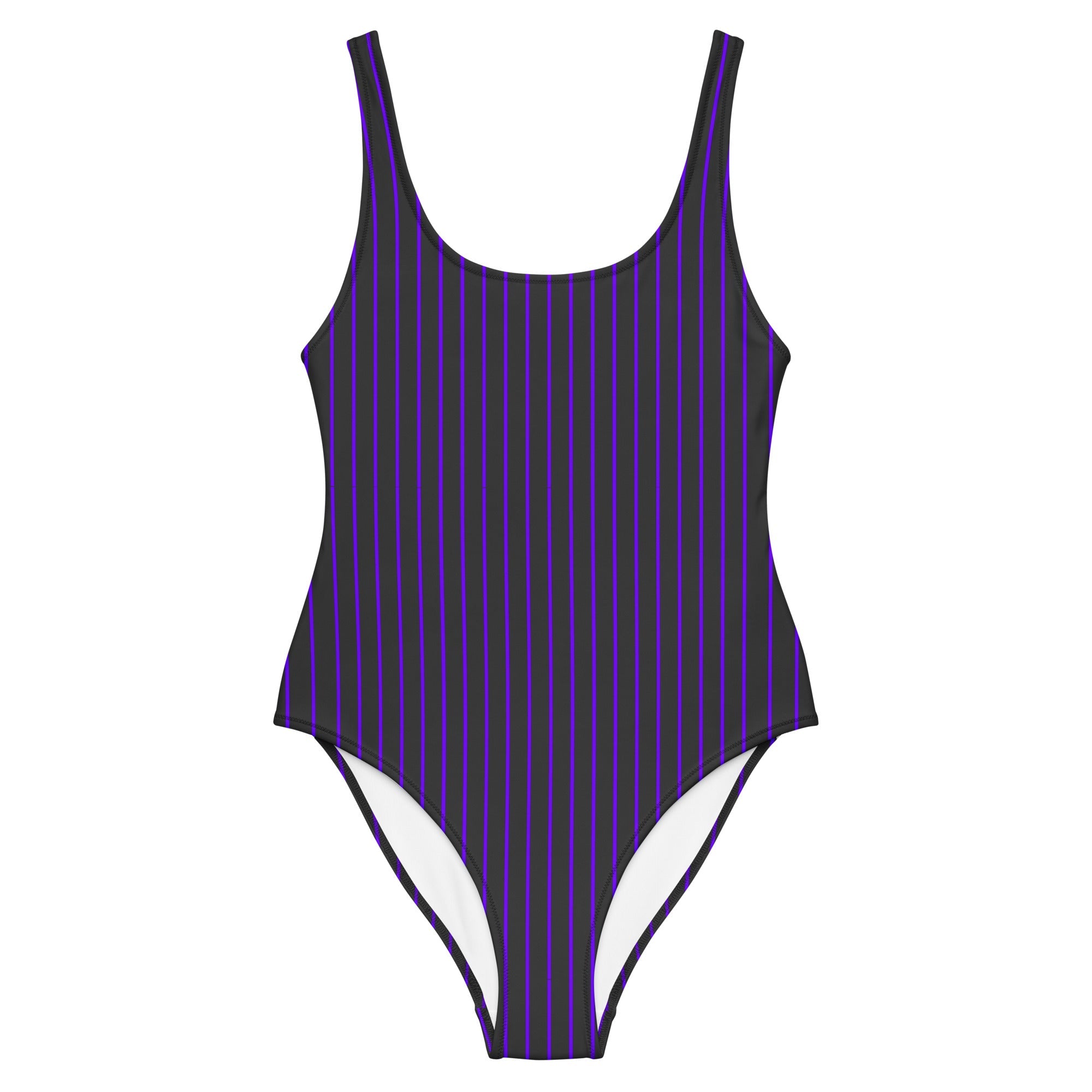 Amethyst Noire Pinstripe One - Piece SwimsuitOne - Piece SwimsuitProduct mockup6467986_9014