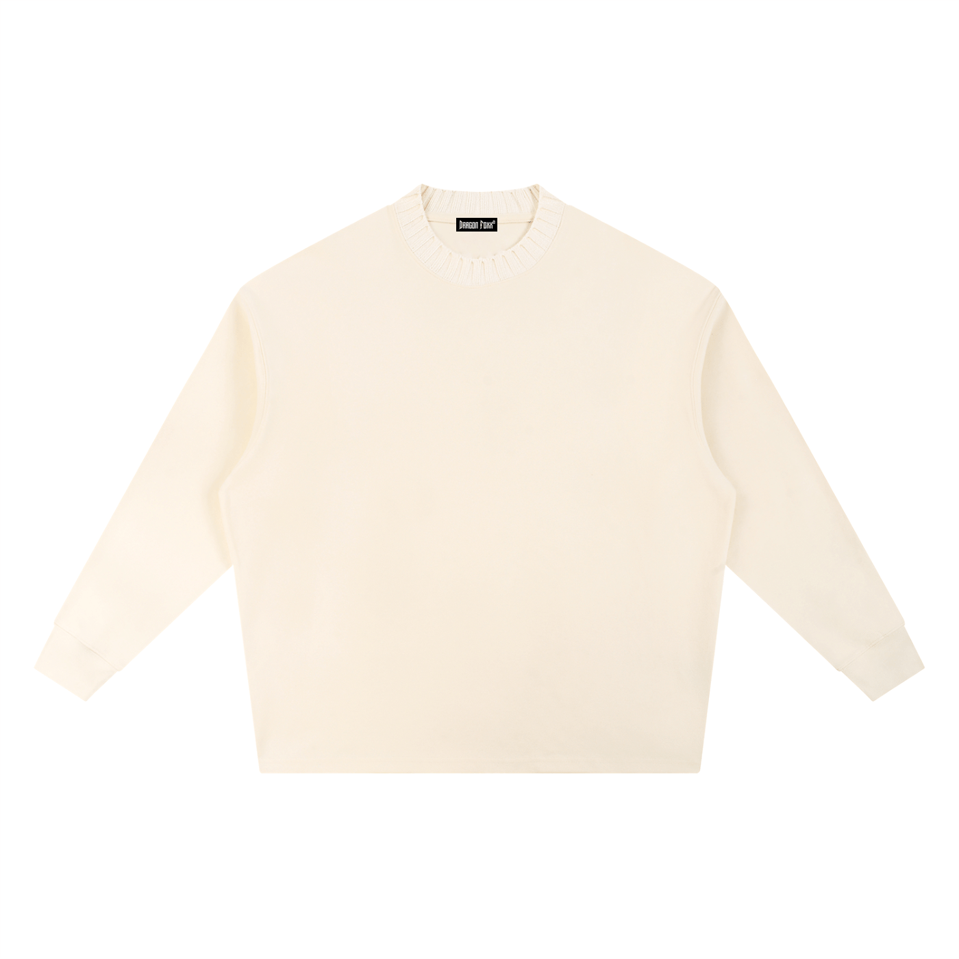 Apricot Knitted Round Neck Oversize SweatshirtKnitted Round Neck Oversize SweatshirtApricot Knitted Round Neck Oversize Sweatshirt251012PODRA1177001