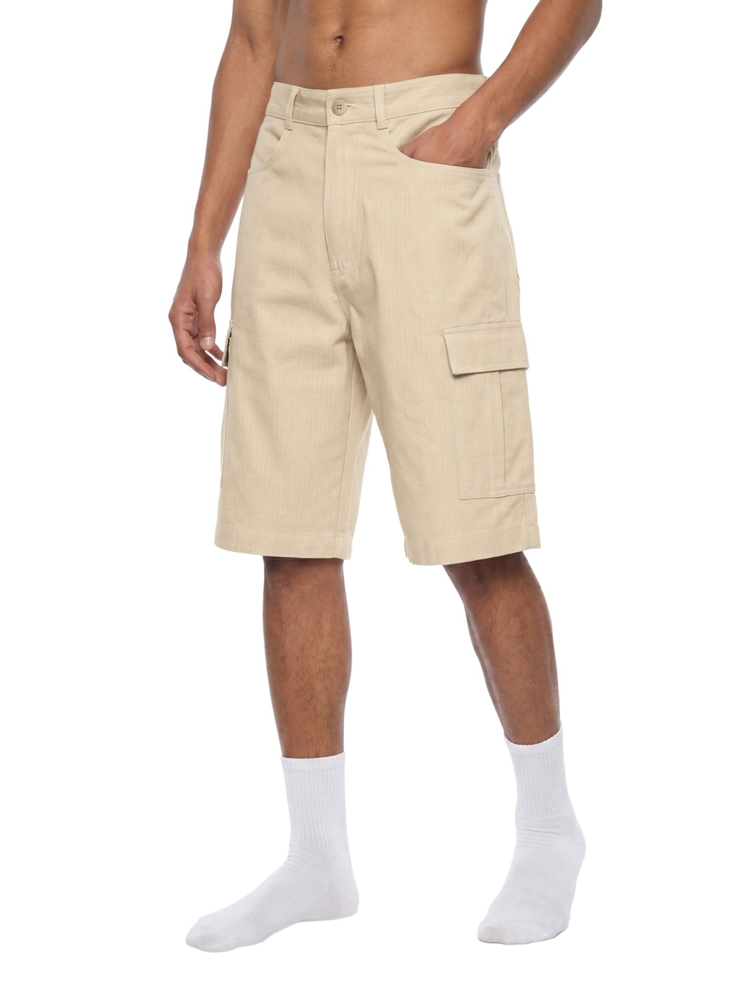 Apricot Woven Cargo ShortsWoven Cargo ShortsApricot Woven Cargo Shorts260508PODPX1120001