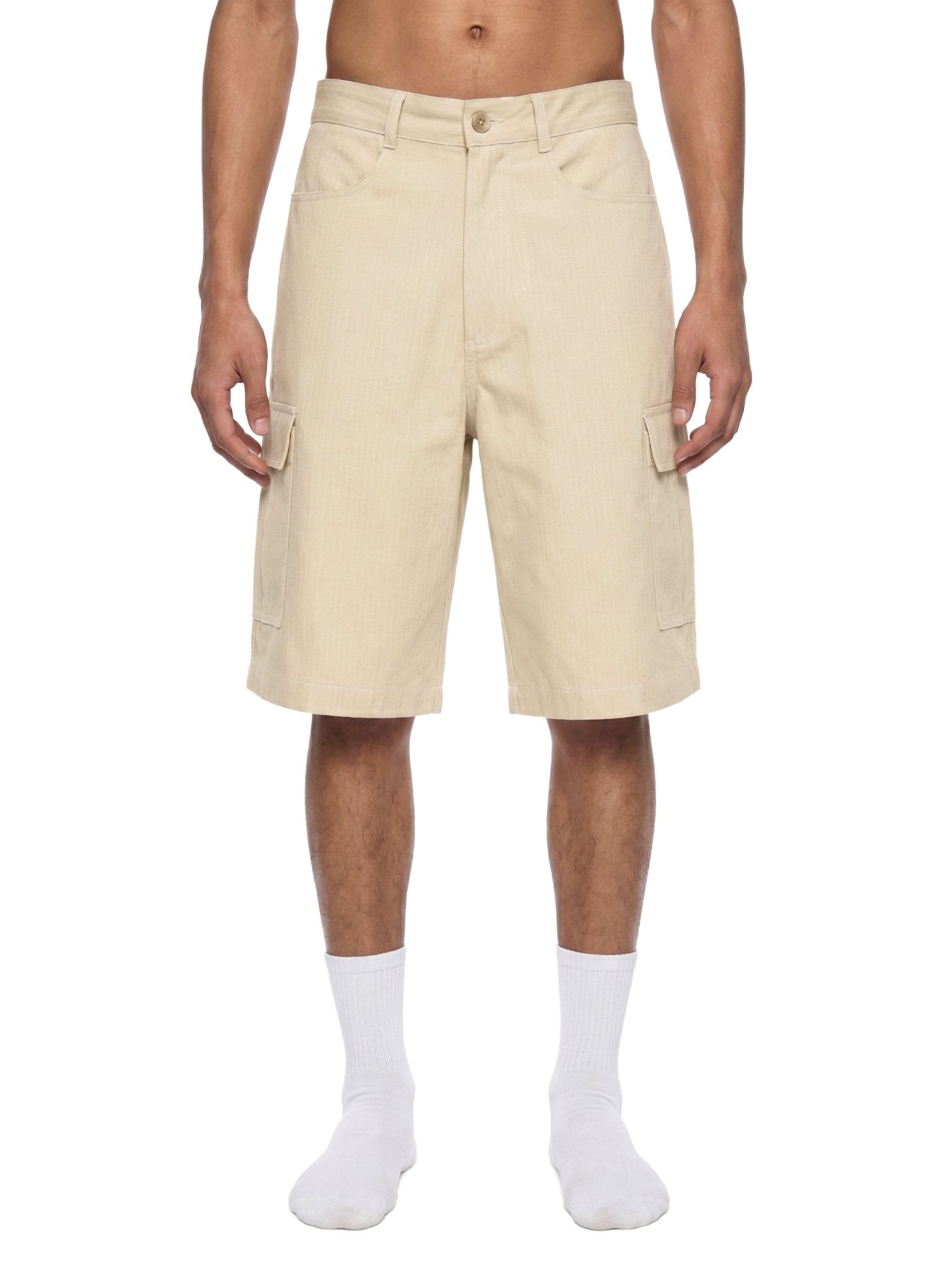 Apricot Woven Cargo ShortsWoven Cargo ShortsApricot Woven Cargo Shorts260508PODPX1120001