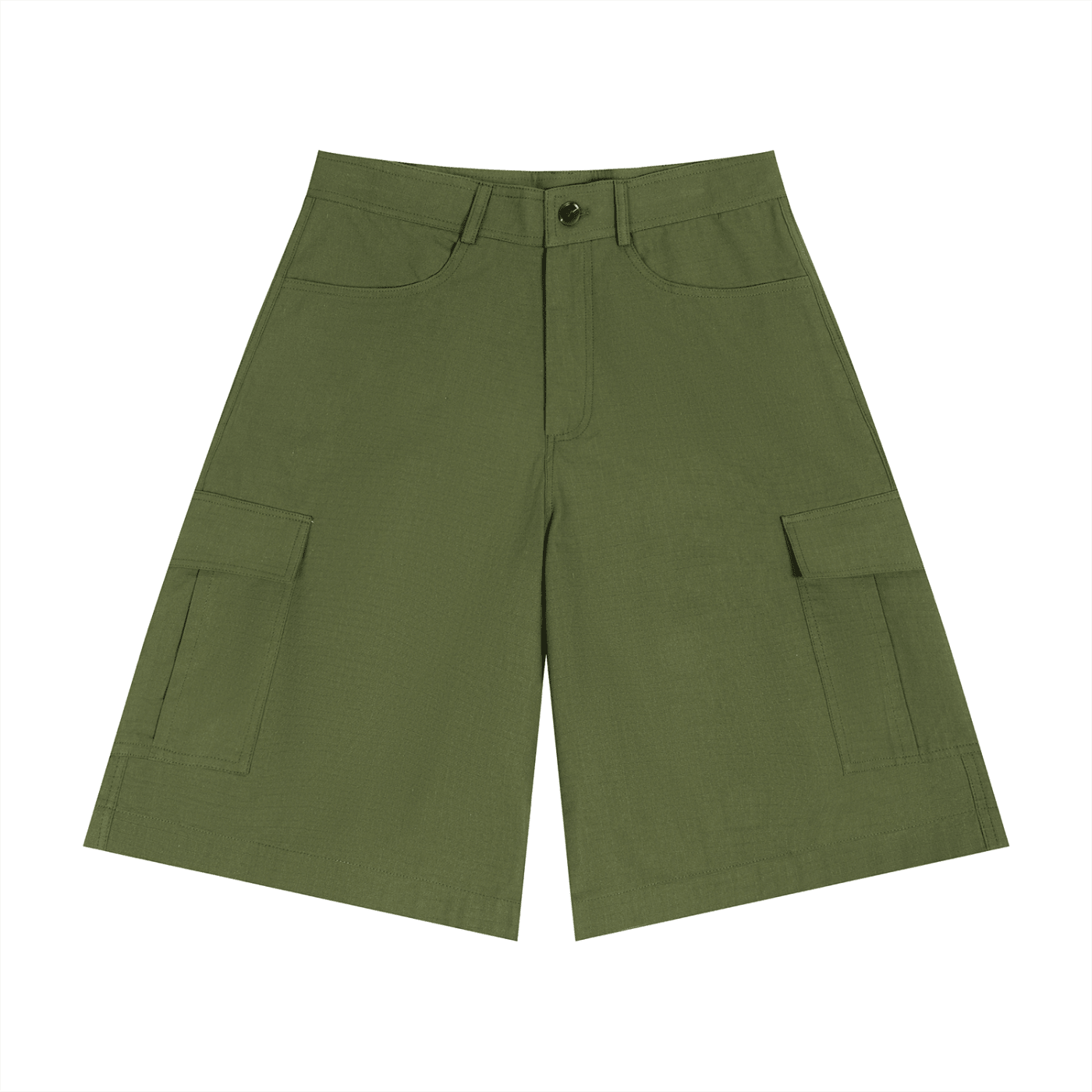 Army Green Woven Cargo ShortsWoven Cargo ShortsArmy Green Woven Cargo Shorts260508PODPX1189001
