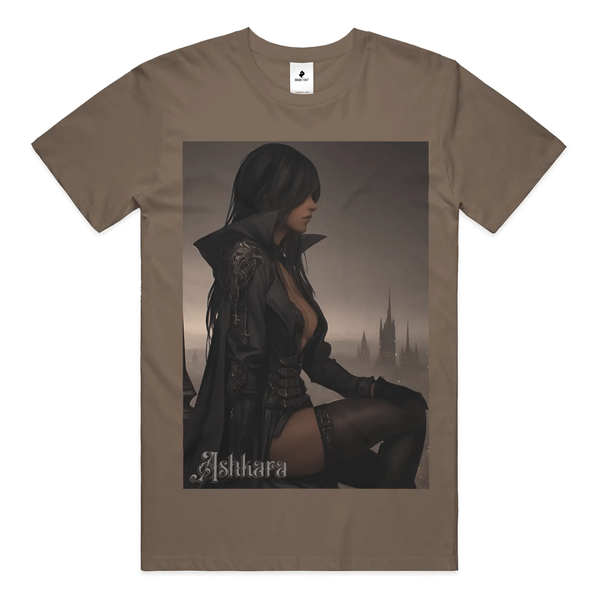 Ashkara His or Hers Walnut Staple TeeStaple TeeAshkara His or Hers Walnut Staple TeeAPQ - 5447011S6A1