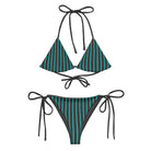 Azure Noire Pinstripe Eco String BikiniEco String BikiniProduct mockup9525117_16553