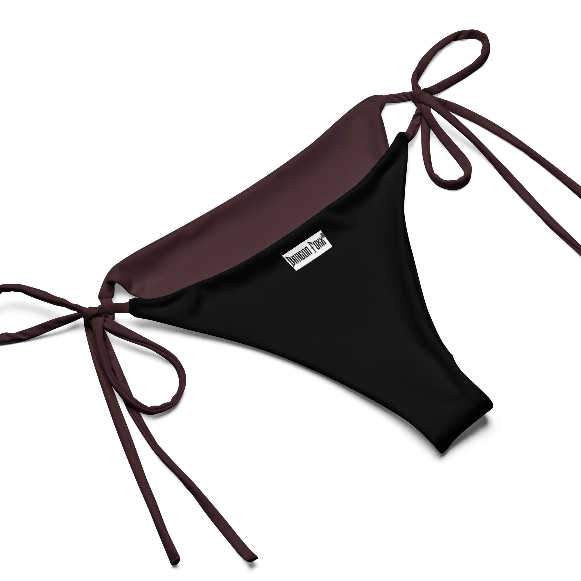 Black Cheery Eco String BikiniEco - String Bikini SetProduct mockup6014361_16553