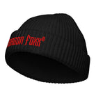Black DF Red Fisherman beanieBeaniesProduct mockup7820625_20487