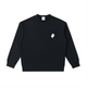 Black Heavyweight Patch Pocket Crewneck SweatshirtHeavyweight Patch Pocket Crewneck SweatshirtBlack Heavyweight Patch Pocket Crewneck Sweatshirt251017PODRA0074001