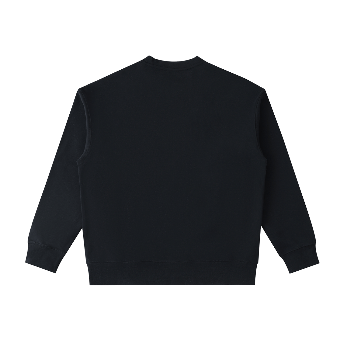 Black Heavyweight Patch Pocket Crewneck SweatshirtHeavyweight Patch Pocket Crewneck SweatshirtBlack Heavyweight Patch Pocket Crewneck Sweatshirt251017PODRA0074001