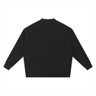 Black Knitted Round Neck Oversize SweatshirtKnitted Round Neck Oversize SweatshirtBlack Knitted Round Neck Oversize Sweatshirt251012PODRA1060001