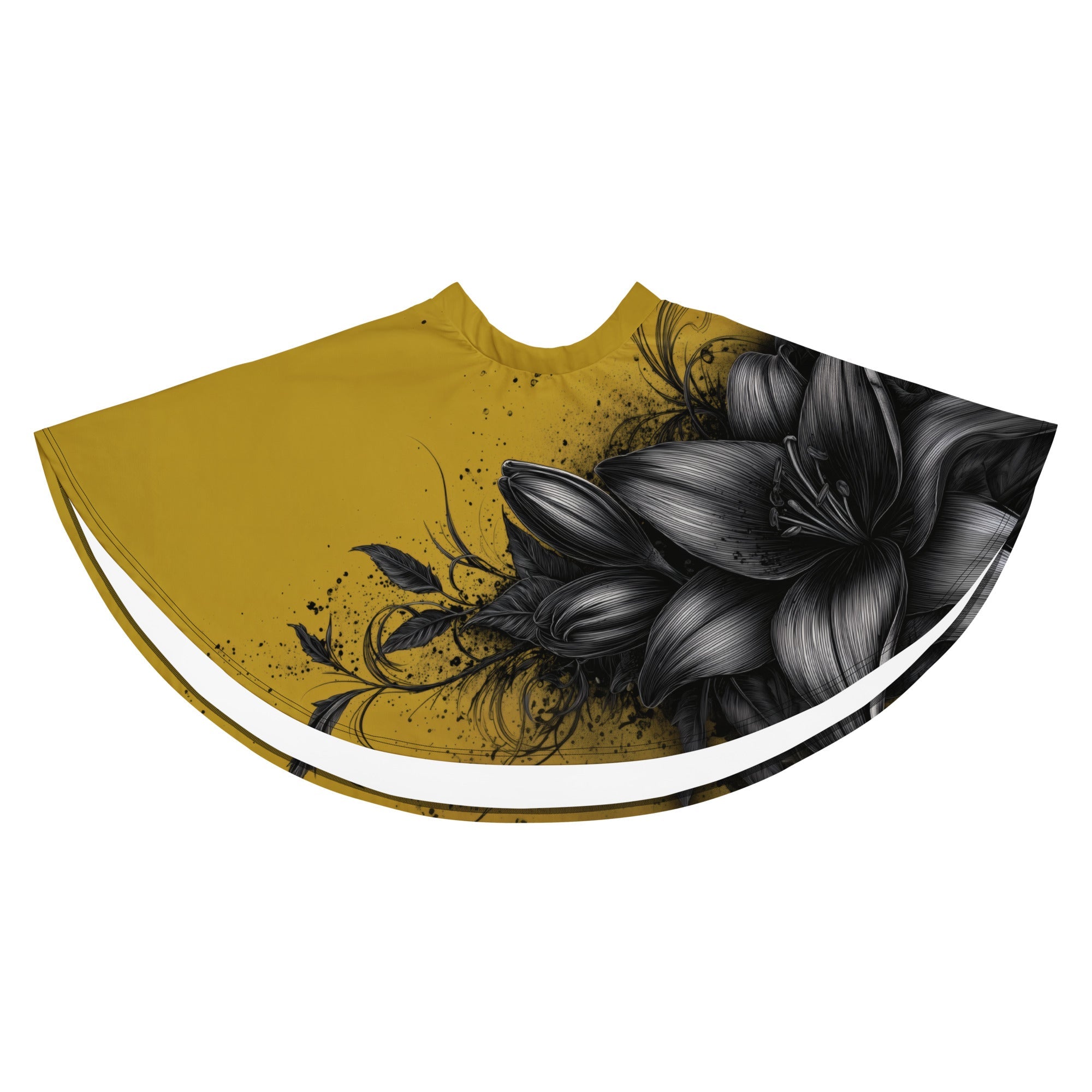 Black Lily Skater SkirtSkater SkirtProduct mockup2599429_9606