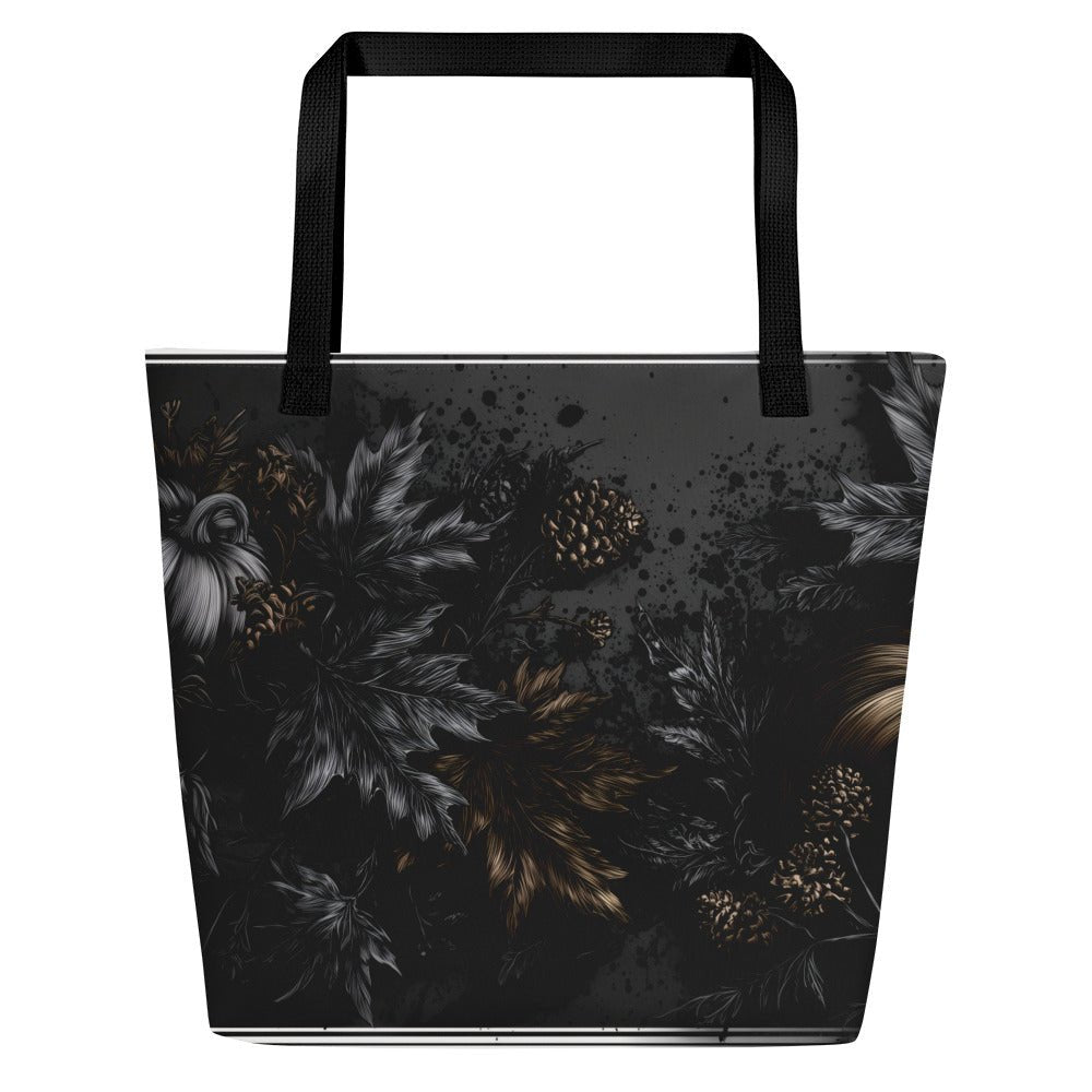 Black Orchard Large Tote BagLarge Tote BagProduct mockup6618859_9039