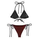 Bordeaux Noire Pinstripe Eco String BikiniEco String BikiniProduct mockup6970978_16553