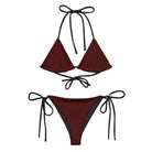 Bordeaux Noire Pinstripe Eco String BikiniEco String BikiniProduct mockup6970978_16553
