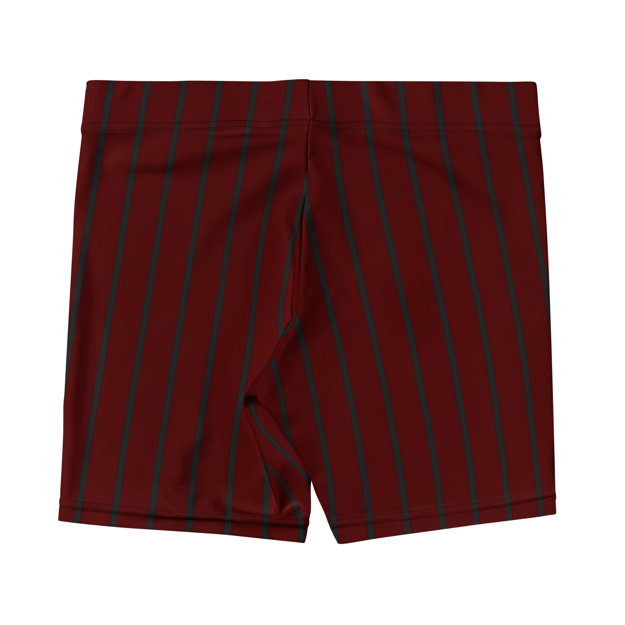 Bordeaux Noire Pinstripe Gym ShortsWomen's Gym ShortsProduct mockup3967332_9296